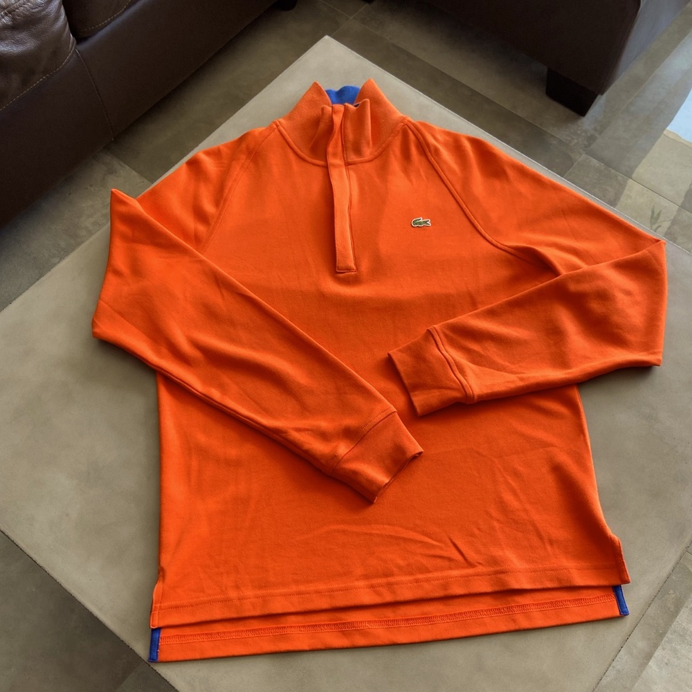 Lacoste Orange Sweater S